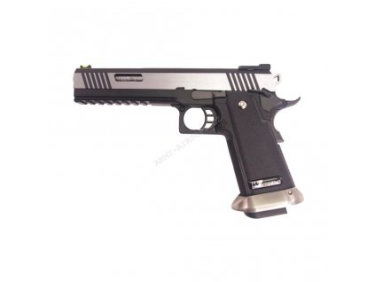 Airsoft pistole Hi-Capa 6" WET-IRex Dual tone, blowback, celokov - WE  Airsoft