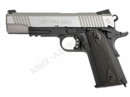 Colt 1911 Rail Gun Silver DT CO2-CYBG  Airsoft