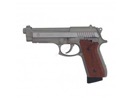 Airsoft pistole Taurus PT92 Hairline Silver CO2 - CYBG  Airsoft