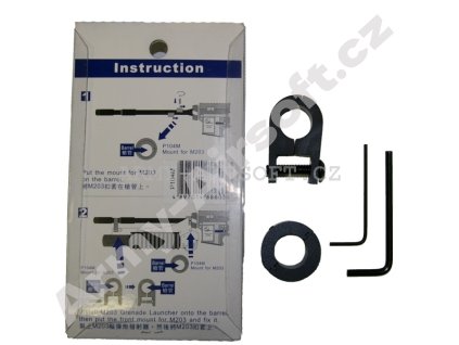 Montáž pro granátomet pro M15A4  Airsoft