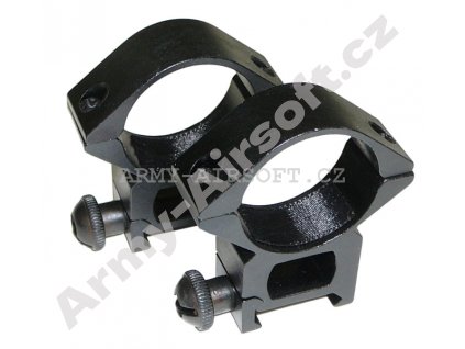 Warrior montážní kroužky zvýšené 30mm  Airsoft