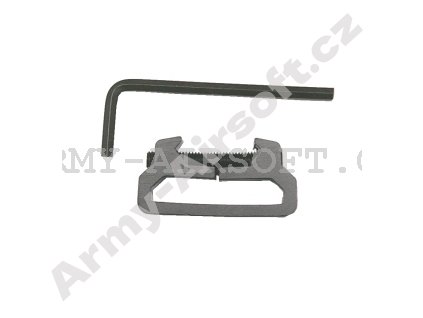 Warrior průvlek popruhu na RIS  Airsoft