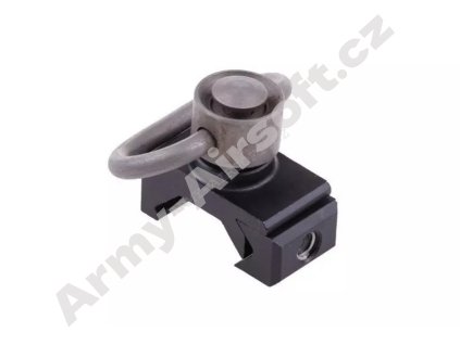 Otočný úchyt na popruh na RIS lištu - FMA  Airsoft