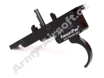 90° CNC spoušťový mechanismus pro TM AWS a Well MB44xx - V2  Airsoft