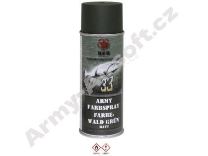 ARMY barva matná zelená lesní - MFH  Army shop