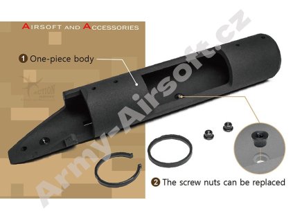 Airsoft pouzdro závěru pro VSR-10 pro praváky - Action Army  Airsoft