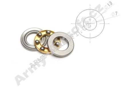 Kuličkové ložisko pro trny odstřelovacích pušek - AirsoftPro  Airsoft