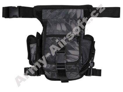 Pouzdro stehenní HIP BAG SNAKE BLACK - MFH  Airsoft