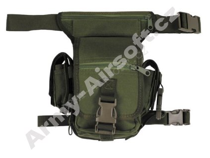 Pouzdro stehenní HIP BAG ZELENÉ - MFH  Airsoft