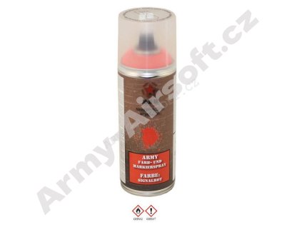 Barva ARMY ve spreji 400ml RAL 1026 signální červená - MFH  Army shop