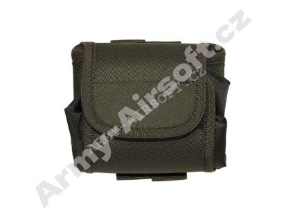 Sumka MOLLE odhazovák rozbalovací zelený, MFH  Airsoft