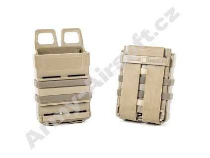 Sumka Black River FastMag L MOLLE 2x zásobník (písková) - Evolution Airsoft  Airsoft
