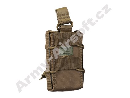 Sumka flexibilní MOLLE 1x zásobník Písková - Mil-tec  Airsoft