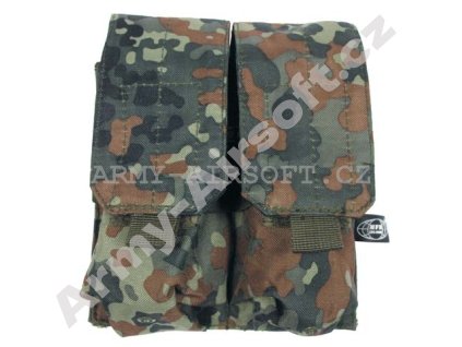Sumka MOLLE zásobníková 2xM16/M4 BW, MFH  Airsoft