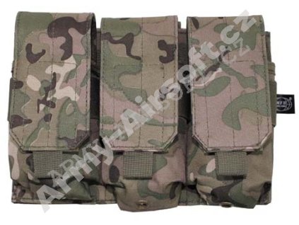 Sumka MOLLE zásobníková 3xM16/M4 Operation Camo, MFH  Airsoft