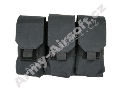 Sumka MOLLE zásobníková 3xM16/M4 Black - GFC  Airsoft