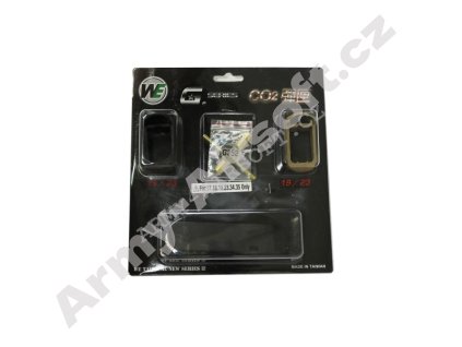 CO2 zásobník pro WE Glock s příslušenstvím - WE  Airsoft