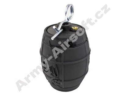 Plynový vrhací granát černý STORM 360 na 165 bb - ASG  Airsoft