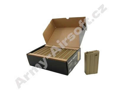 zásobník M4 VN 20 ran TAN set 10ks - ASG  Airsoft