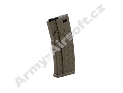 CYMA M4 zásobník Hexmag 120 ran TAN  Airsoft