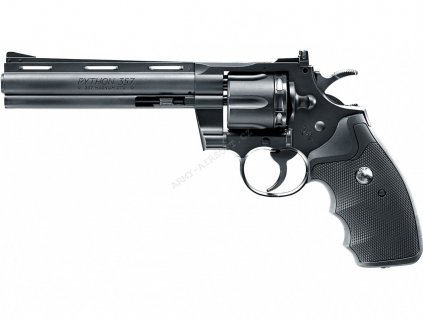 Vzduchový revolver Colt Python 6" černý DIABOLO/BB - Umarex