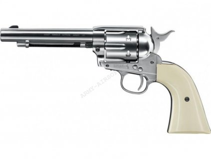 Vzduchový revolver Colt SAA .45 Diabolo nikl - Umarex