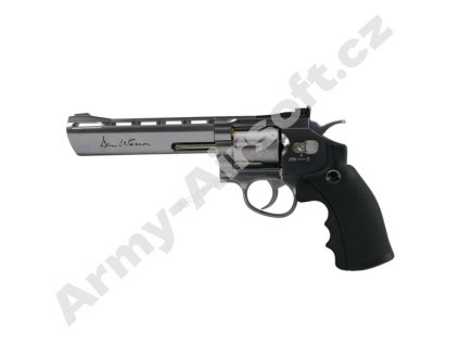 Dan Wesson 6'' Stainless CO2 4,5mm Diabolky - ASG  Vzduchovky