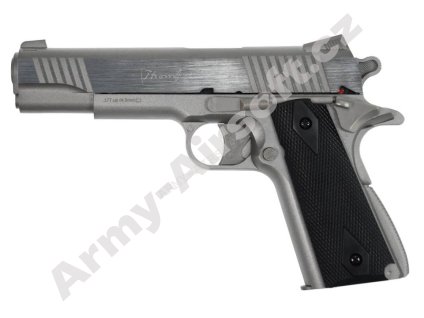 Vzduchovka SWISS ARMS 1911 Silver - CyberGun  Vzduchovky