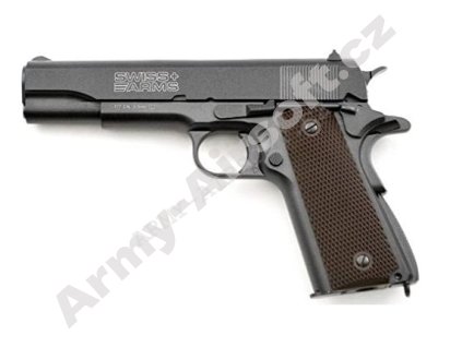 Vzduchovka SA P1911 kov CO2 4,5mm - CyberGun  Vzduchovky