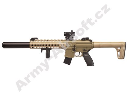 Vzduchový samopal Sig Sauer MCX Red Dot FDE  Vzduchovky