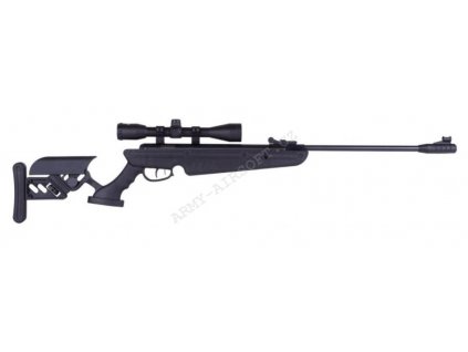 Vzduchovka Swiss Arms SA TG1 4,5 D Black + puškohled 4x40 - CyberGun