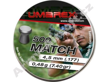 Diabolky Pro Match 500ks cal.4,5mm - Umarex  Vzduchovky