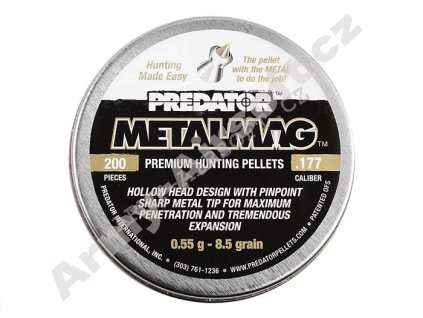 Diabolo JSB Predator MetalMag 200ks cal.4,5mm  Vzduchovky