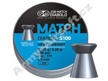 Diabolky Blue Match Diabolo S100  Vzduchovky