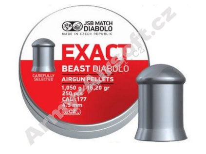 Diabolo JSB Exact Beast 250ks cal.4,52mm  Vzduchovky
