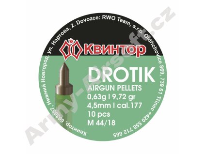 Diabolo Drotik cal.4,5mm - Kvintor  Vzduchovky