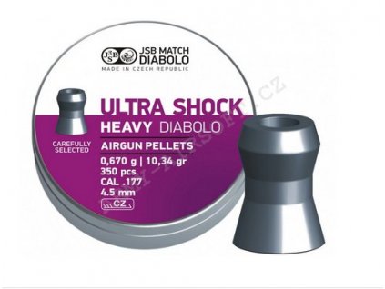Diabolo Ultra Shock Heavy 350ks cal.4,5mm - JSB