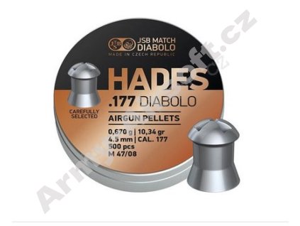 Diabolo Hades 500ks cal.4,5mm - JSB  Vzduchovky