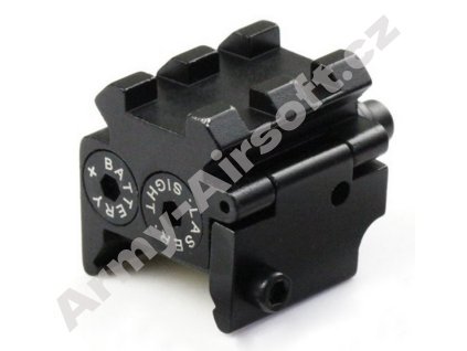 Laser mini červený s RIS - ACM  Airsoft