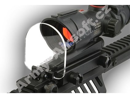 Ochranné sklíčko před kolimátor nebo optiku  Airsoft