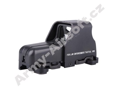 Airsoft kolimátor 553 červený/zelený bod, (kopie EOTECH) - černý - Aim-O  Airsoft