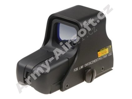 Airsoft kolimátor 551 červený/zelený bod, (kopie EOTECH) - černý - Aim-O  Airsoft