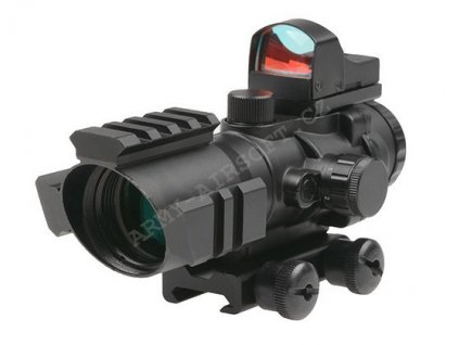 Airsoft kolimátor Rhino 4X32 Micro Red Dot Sight - GFC  Airsoft