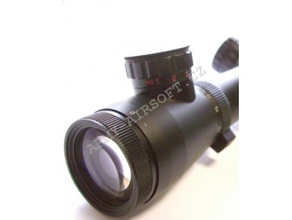 Optika 3 - 9 x 40E s přísvitem - ACM  Airsoft