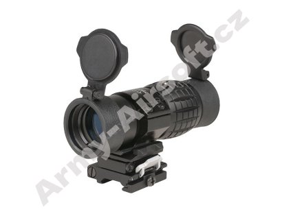 Zvětšovací optika V1, 3X35 s výklopnou montáží - Theta Optics  Airsoft