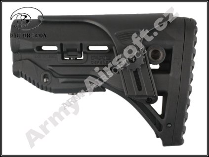 Pažba GL-Shock M4 Black - Big Dragon  Airsoft