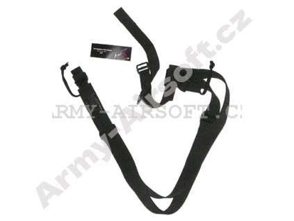 STTi taktický popruh černý  Airsoft
