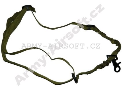 Warrior popruh jednobodový zelený  Airsoft