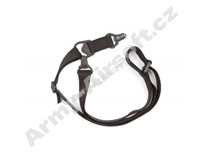 Popruh MS3 Multi-Mission - černý - ACM  Airsoft