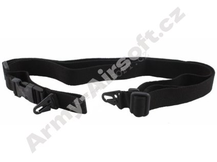 Popruh tříbodový A Černý - CYMA  Airsoft